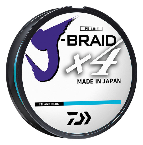 Daiwa J-Braid 4X Braid 300 Yard Spools