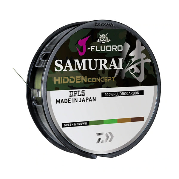Daiwa J-Fluoro Samurai Hidden Concept Fluorocarbon Line 220 Yard Spools