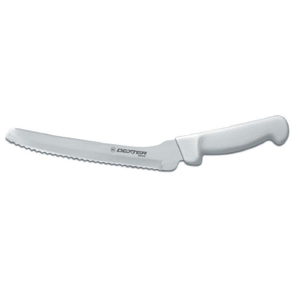 Dexter Basics 8in Scalloped Offset Sandwich Knife