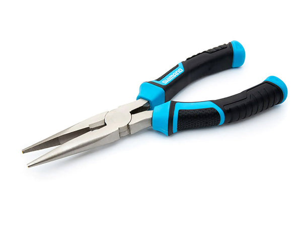 Shimano Brutas Silver Nickel 11in Needle Nose Pliers