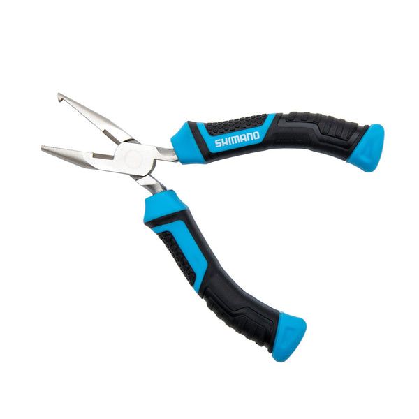Shimano Brutas Silver Nickel 5in Split Ring Pliers