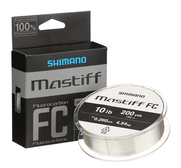 Shimano Mastiff FC Fluorocarbon Line 200 Yard Spools